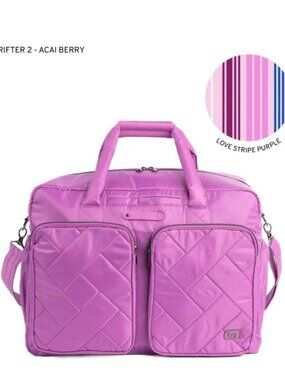 Lug Drifter 2 Duffel Bag Acai Berry